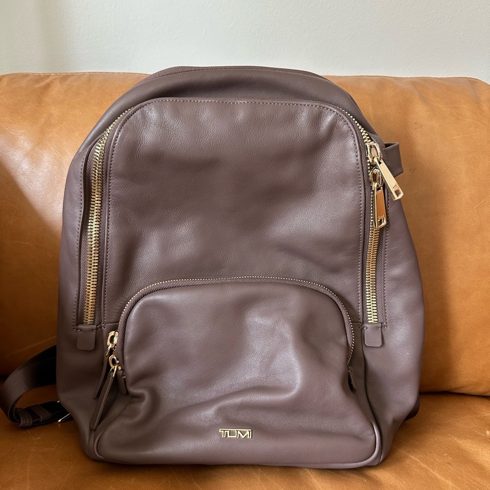 TUMI Hannah Leather Backpack